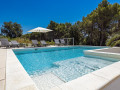 Außenbereich, Villa Pollentia mit Pool in der Nähe des Meeres, Pula, Istrien, Kroatien Pula